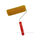 Wholesale Yellow Circle Hive Foam Paint Roller